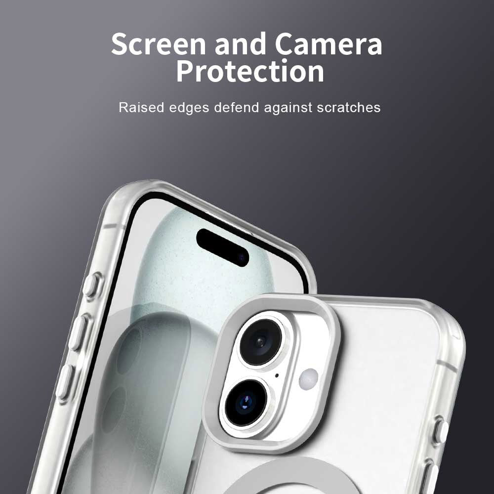 MagSafe deksel for Apple iPhone 17, Techsuit, CandyCase, Hvit