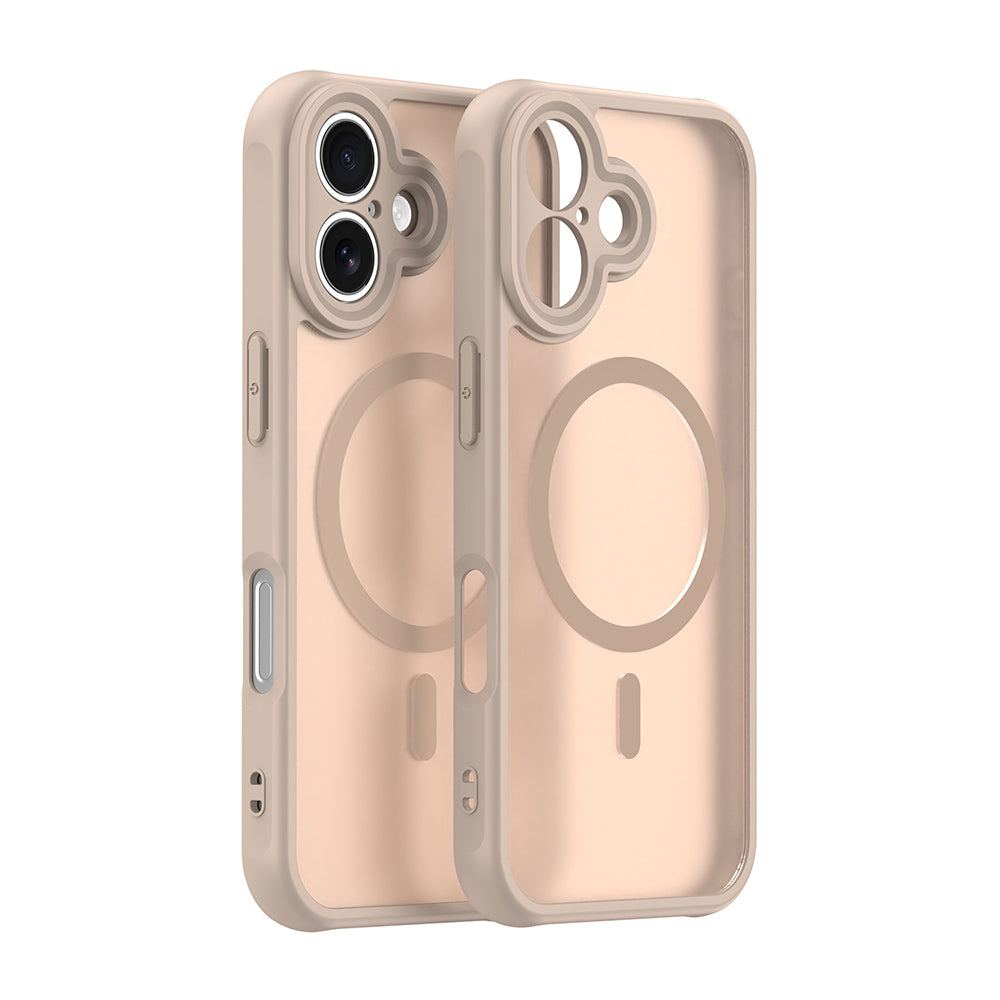 MagSafe-deksel for Apple iPhone 17, Techsuit, HaloFrost II, Gull