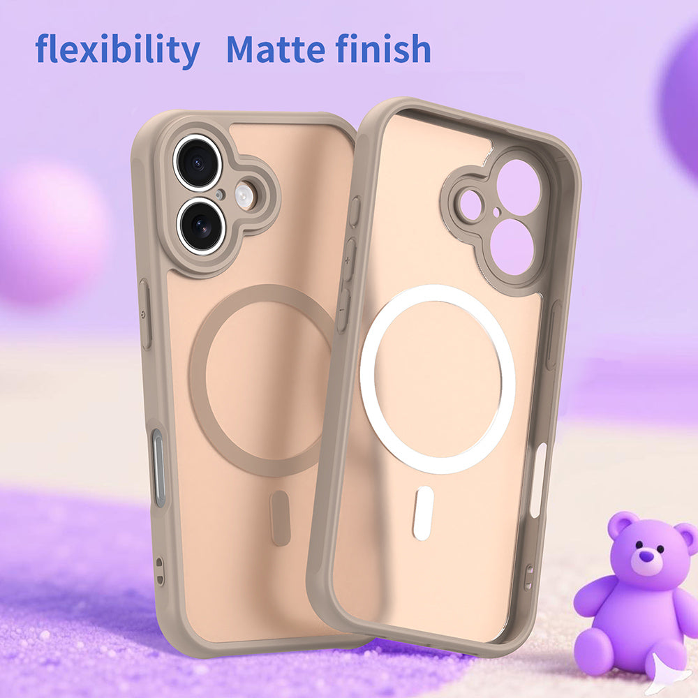 MagSafe-deksel for Apple iPhone 17, Techsuit, HaloFrost II, Gull