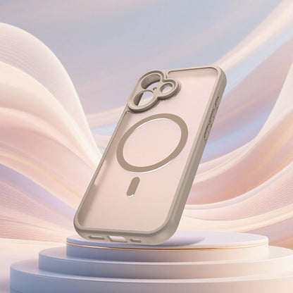 MagSafe-deksel for Apple iPhone 17, Techsuit, HaloFrost II, Gull