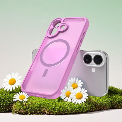 MagSafe-deksel for Apple iPhone 17, Techsuit, HaloFrost II, Rosa