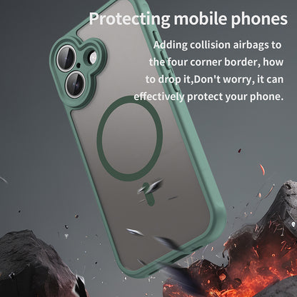 MagSafe-deksel for Apple iPhone 17, Techsuit, HaloFrost II, Grønn