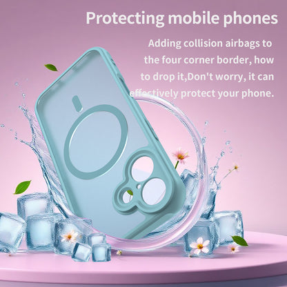 MagSafe-deksel for Apple iPhone 17, Techsuit, HaloFrost II, Lys Grønn