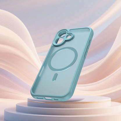 MagSafe-deksel for Apple iPhone 17, Techsuit, HaloFrost II, Lys Grønn