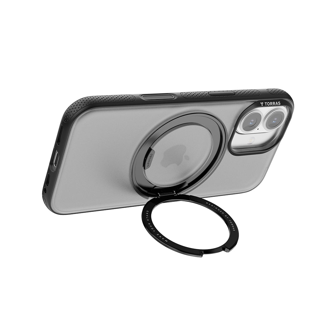 MagSafe-deksel for Apple iPhone 17, Torras, Ostand R Fitness, Svart