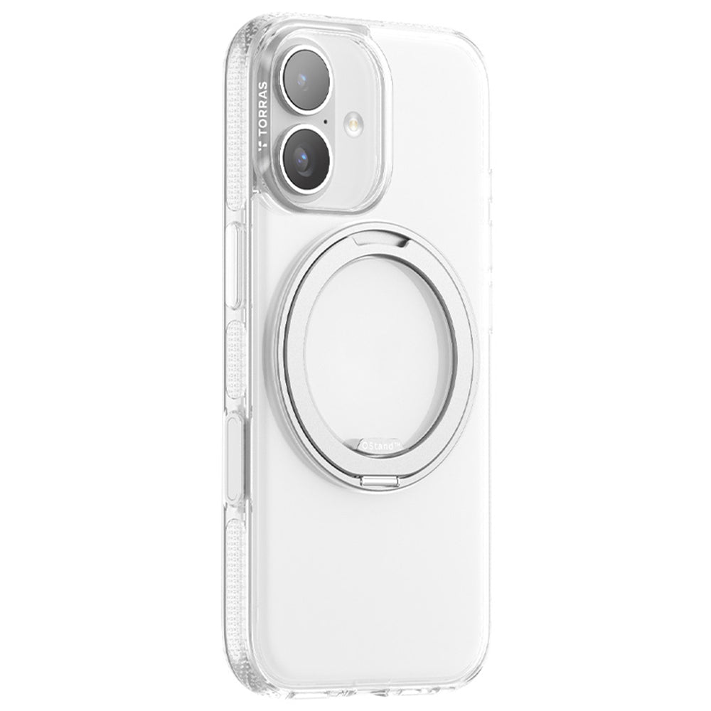 MagSafe-deksel for Apple iPhone 17, Torras, Ostand R Fitness, Gjennomsiktig