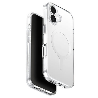 MagSafe deksel for Apple iPhone 17, UNIQ, Clario MagClick, Gjennomsiktig