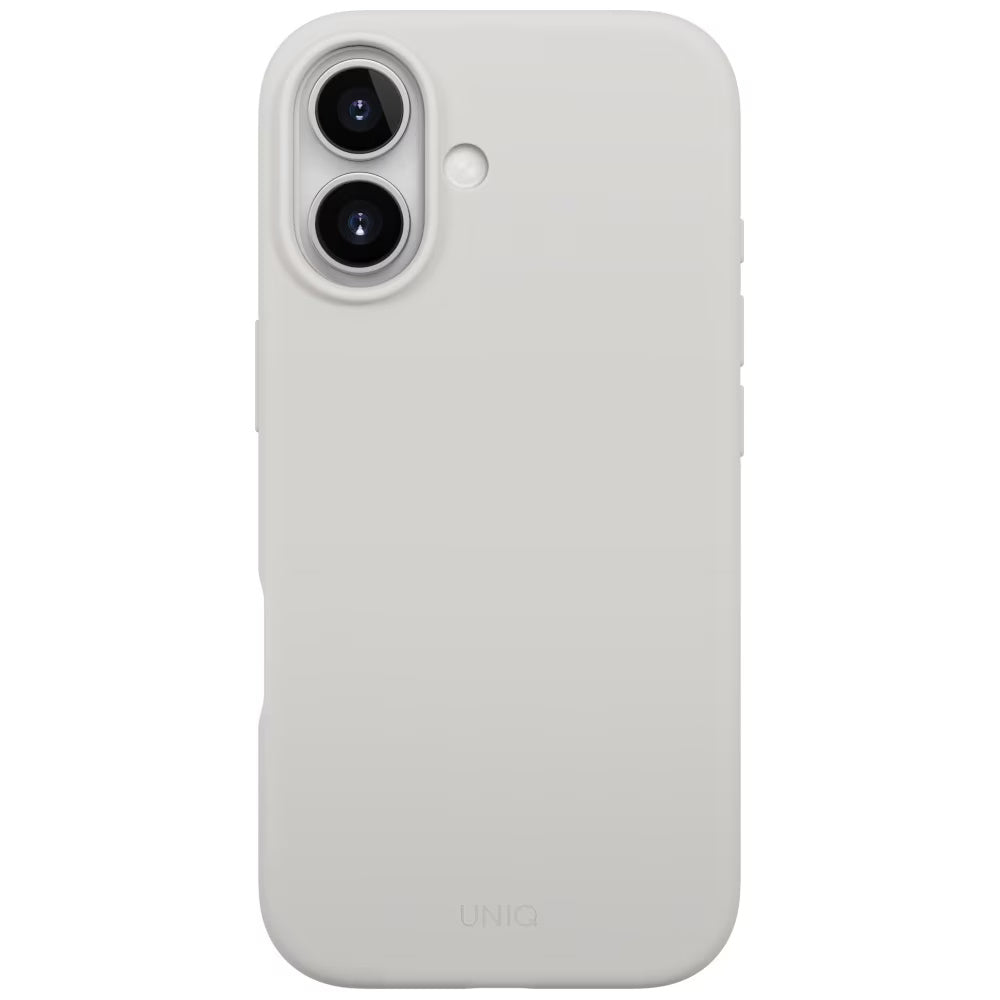 MagSafe-deksel for Apple iPhone 17, UNIQ, Lino MagClick, Grå