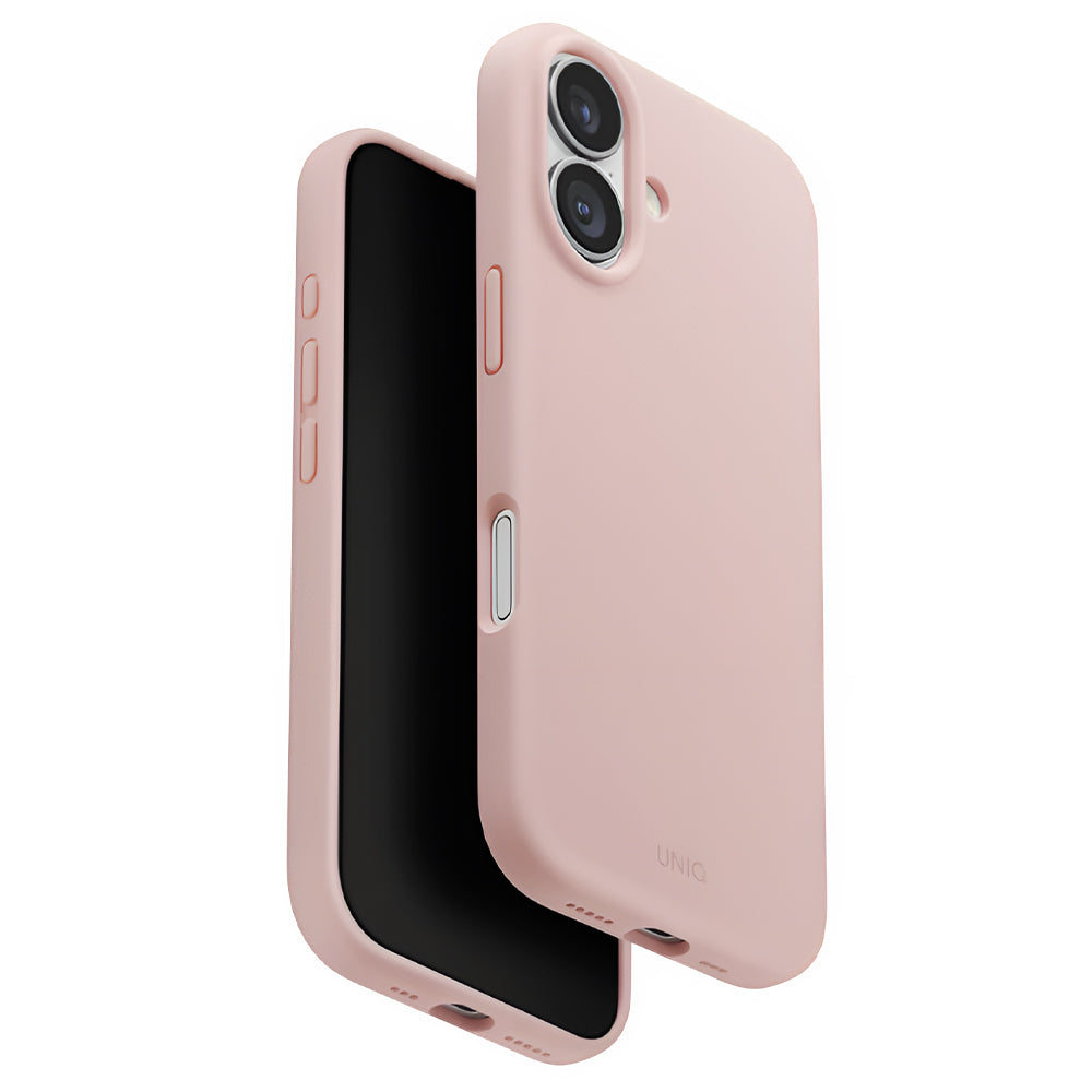 MagSafe-deksel for Apple iPhone 17, UNIQ, Lino MagClick, Rosa