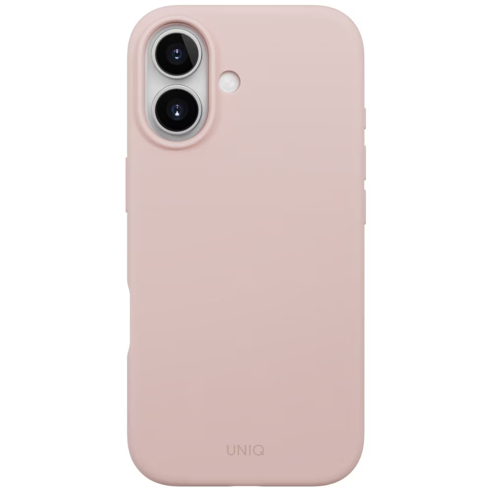 MagSafe-deksel for Apple iPhone 17, UNIQ, Lino MagClick, Rosa
