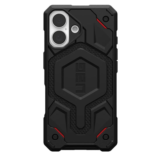 MagSafe-deksel for Apple iPhone 17, Urban Armor Gear, Monarch Pro Kevlar, Svart
