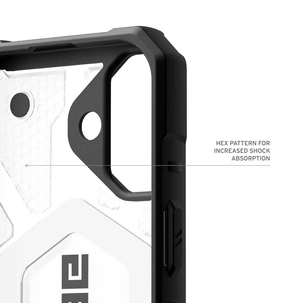 MagSafe-deksel for Apple iPhone 17, Urban Armor Gear, Pathfinder Clear, Gjennomsiktig