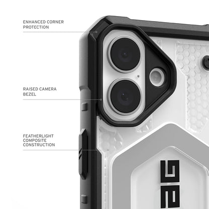 MagSafe-deksel for Apple iPhone 17, Urban Armor Gear, Pathfinder Clear, Gjennomsiktig