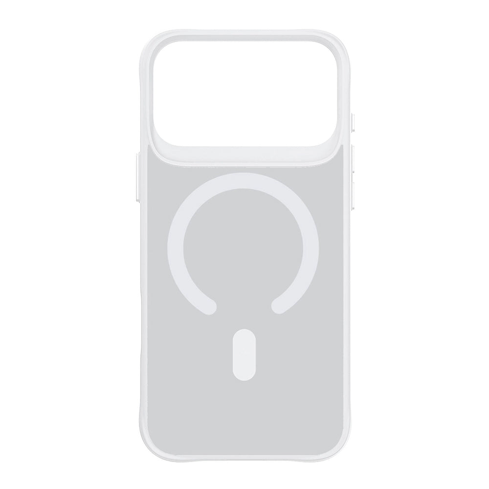 MagSafe-deksel til Apple iPhone 18 Pro / 17 Pro, 3MK, Smoke MagCase, hvit