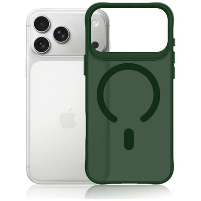 MagSafe-deksel til Apple iPhone 18 Pro / 17 Pro, 3MK, Smoke MagCase, grønn