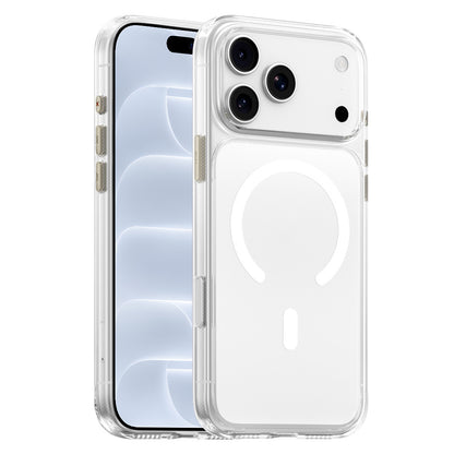 MagSafe-deksel til Apple iPhone 18 Pro / 17 Pro, Blueo, Crystal+ Anti-Drop, gjennomsiktig
