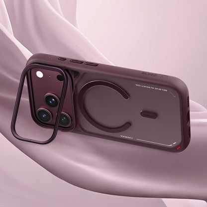 MagSafe-deksel til Apple iPhone 18 Pro / 17 Pro, Blueo, varmeavledende stativ, satengsvart