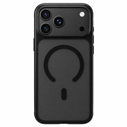 MagSafe-deksel til Apple iPhone 18 Pro / 17 Pro, Blueo, hudvennlig og støtsikkert, satengsvart