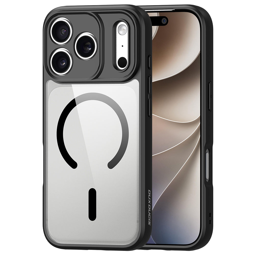 MagSafe-deksel til Apple iPhone 18 Pro / 17 Pro, DUX DUCIS, Aimo, svart
