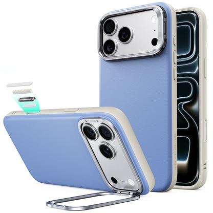 MagSafe-deksel for Apple iPhone 18 Pro / 17 Pro, ESR, Atelier med støtte, blå