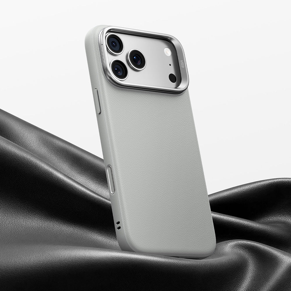 MagSafe-deksel for Apple iPhone 18 Pro / 17 Pro, ESR, Atelier med støtte, Grå