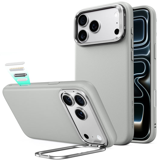 MagSafe-deksel for Apple iPhone 18 Pro / 17 Pro, ESR, Atelier med støtte, Grå
