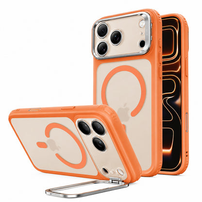 MagSafe-deksel for Apple iPhone 18 Pro / 17 Pro, ESR, Classic Hybrid Kickstand, Satinert Oransje