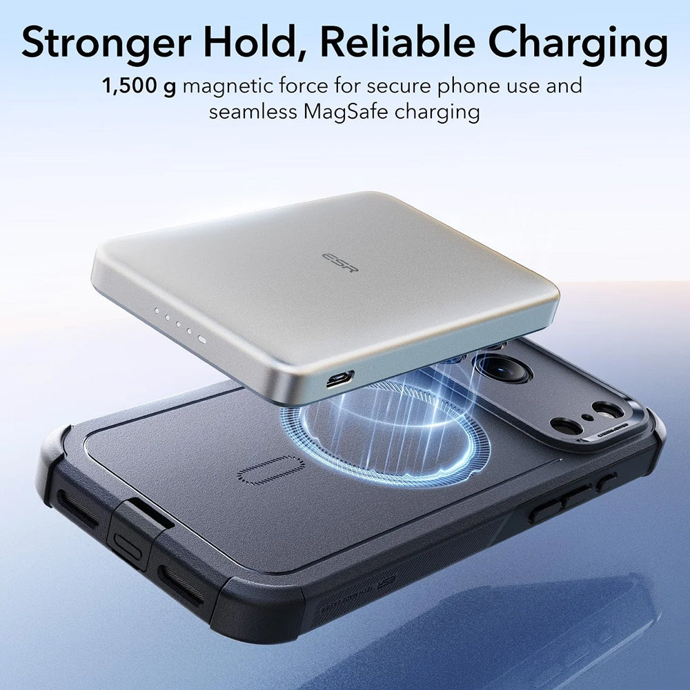 MagSafe-deksel for Apple iPhone 18 Pro / 17 Pro, ESR, Cyber, Svart