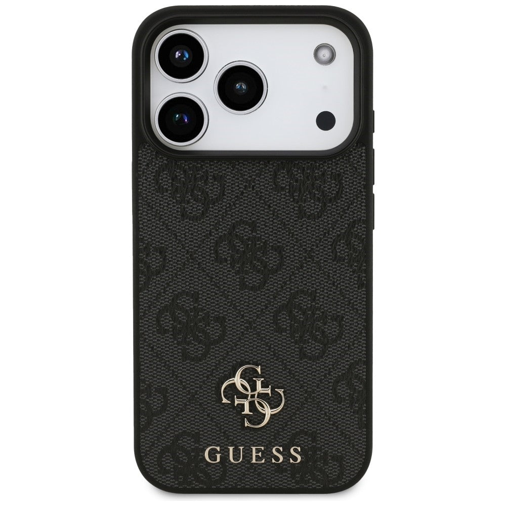 MagSafe-deksel for Apple iPhone 18 Pro / 17 Pro, Guess, 4G Small and Classic, Svart