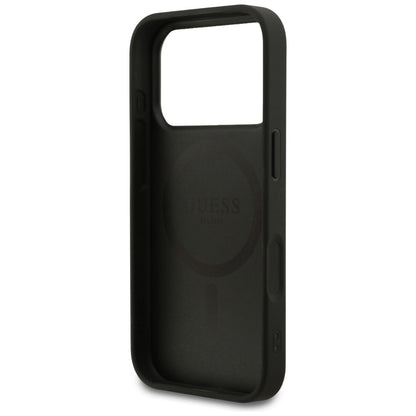 MagSafe-deksel for Apple iPhone 18 Pro / 17 Pro, Guess, 4G Small and Classic, Svart