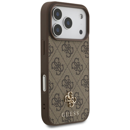 MagSafe-deksel for Apple iPhone 18 Pro / 17 Pro, Guess, 4G Small and Classic, Brun