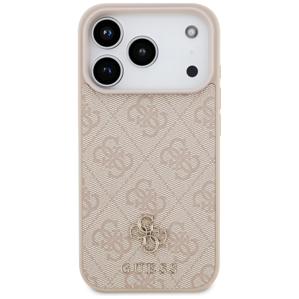 MagSafe-deksel for Apple iPhone 18 Pro / 17 Pro, Guess, 4G Small and Classic, Rosa
