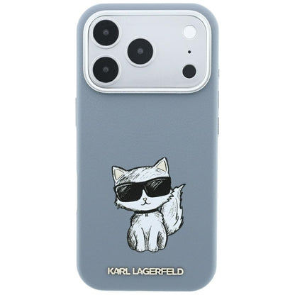 MagSafe-deksel for Apple iPhone 18 Pro / 17 Pro, Karl Lagerfeld, Choupette Sketch, Bleu
