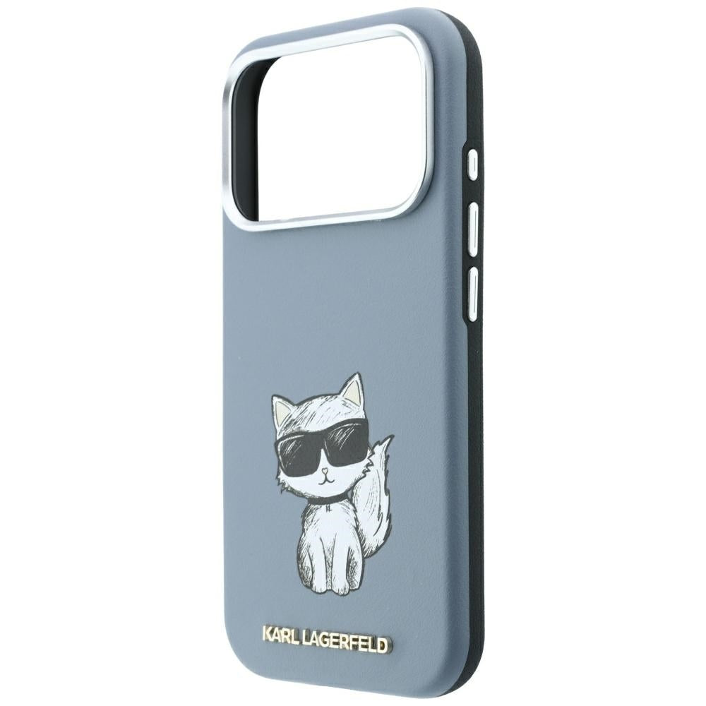 MagSafe-deksel for Apple iPhone 18 Pro / 17 Pro, Karl Lagerfeld, Choupette Sketch, Bleu
