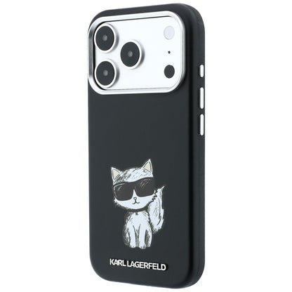 MagSafe-deksel for Apple iPhone 18 Pro / 17 Pro, Karl Lagerfeld, Choupette Sketch, Svart