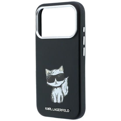MagSafe-deksel for Apple iPhone 18 Pro / 17 Pro, Karl Lagerfeld, Choupette Sketch, Svart