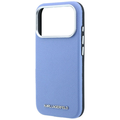 MagSafe-deksel for Apple iPhone 18 Pro / 17 Pro, Karl Lagerfeld, Kornet forlenget logo, Blå