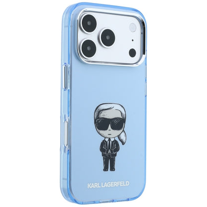 MagSafe-deksel for Apple iPhone 18 Pro / 17 Pro, Karl Lagerfeld, HC IML Ikonik Sketch Print, Blå