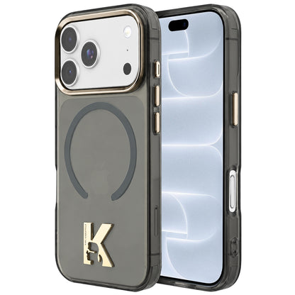 MagSafe-deksel til Apple iPhone 18 Pro / 17 Pro, Karl Lagerfeld, IML Karl Head-logo, svart