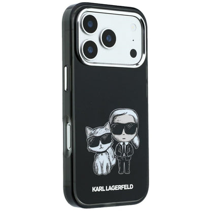 MagSafe-deksel for Apple iPhone 18 Pro / 17 Pro, Karl Lagerfeld, KC Bodies Sketch, Svart