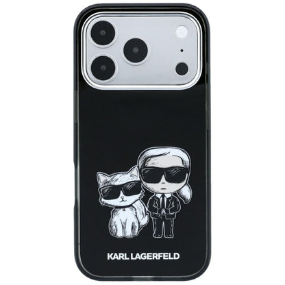 MagSafe-deksel for Apple iPhone 18 Pro / 17 Pro, Karl Lagerfeld, KC Bodies Sketch, Svart