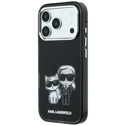 MagSafe-deksel for Apple iPhone 18 Pro / 17 Pro, Karl Lagerfeld, KC Bodies Sketch, Svart