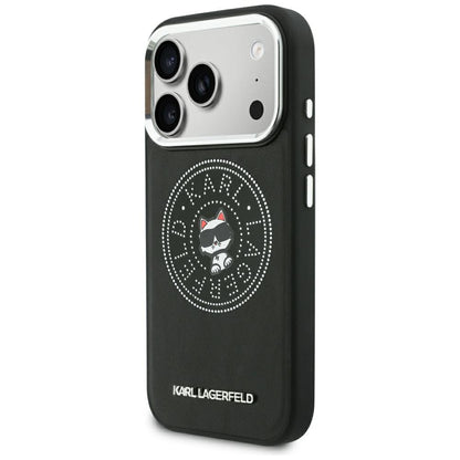 MagSafe-deksel for Apple iPhone 18 Pro / 17 Pro, Karl Lagerfeld, Point and Choupette Sketch, svart