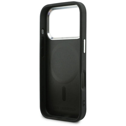 MagSafe-deksel for Apple iPhone 18 Pro / 17 Pro, Karl Lagerfeld, Point and Choupette Sketch, svart