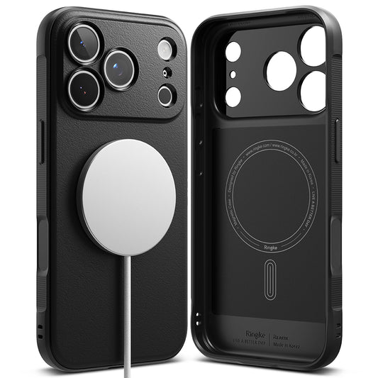 MagSafe-deksel for Apple iPhone 18 Pro / 17 Pro, Ringke, Onyx, svart