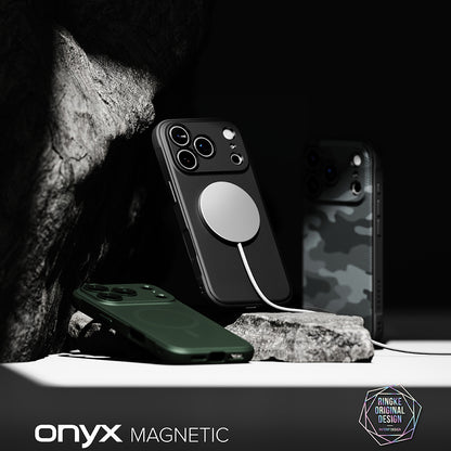 MagSafe-deksel for Apple iPhone 18 Pro / 17 Pro, Ringke, Onyx, svart