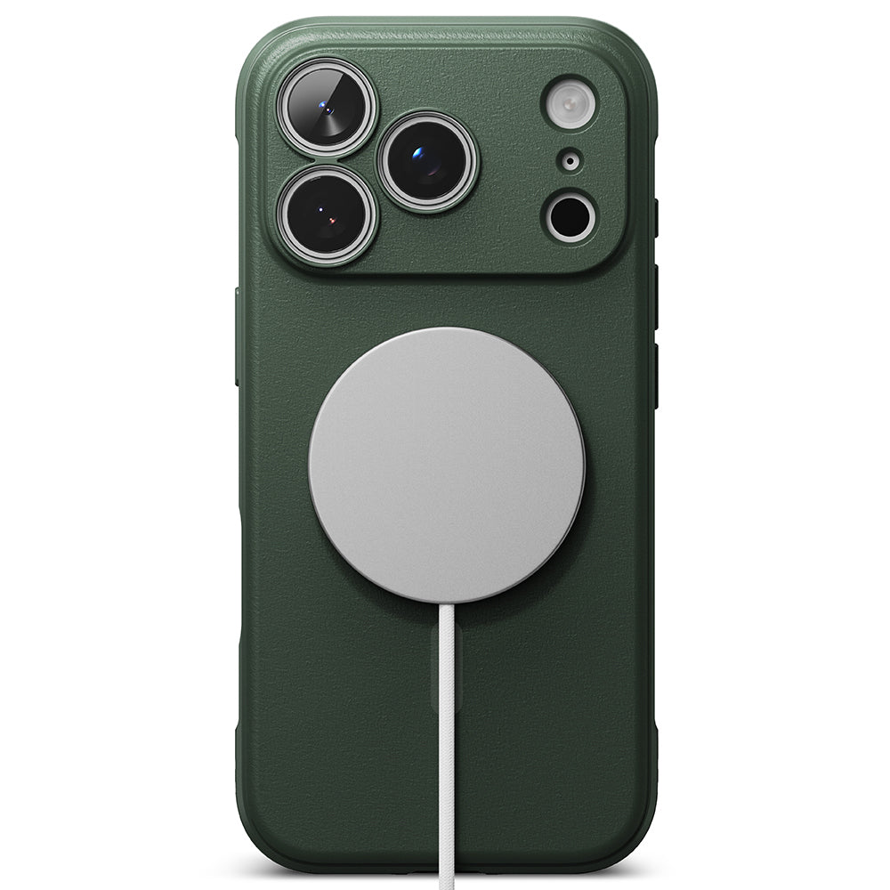 MagSafe-deksel for Apple iPhone 18 Pro / 17 Pro, Ringke, Onyx, Mørkegrønn