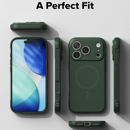 MagSafe-deksel for Apple iPhone 18 Pro / 17 Pro, Ringke, Onyx, Mørkegrønn