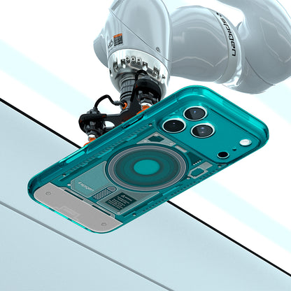 MagSafe-deksel for Apple iPhone 18 Pro / 17 Pro, Spigen, Ultra Hybrid C-One, Turkis ACS11985