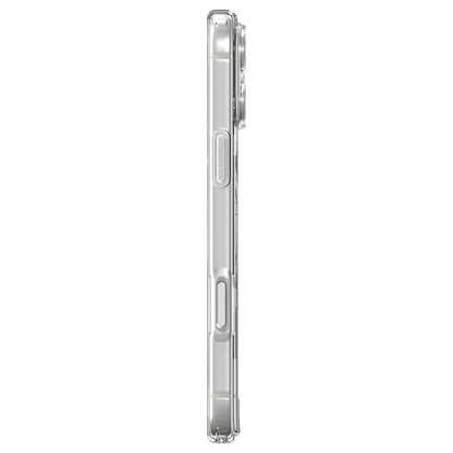 MagSafe-deksel for Apple iPhone 18 Pro / 17 Pro, Spigen, Ultra Hybrid, Transparent Hvit ACS12155